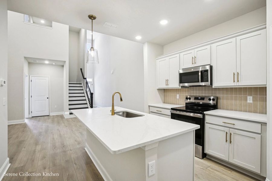 Furnished interior view inside a new home in Cedars of Cane Ridge | 55+ Community, Antioch (Image 7). Furnished interior view inside a new home in Cedars of Cane Ridge | 55+ Community, Antioch (Image 7).