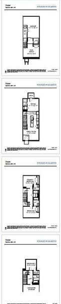 2D floor plan layout of this home in Skylar, Atlanta, GA (Image 3).