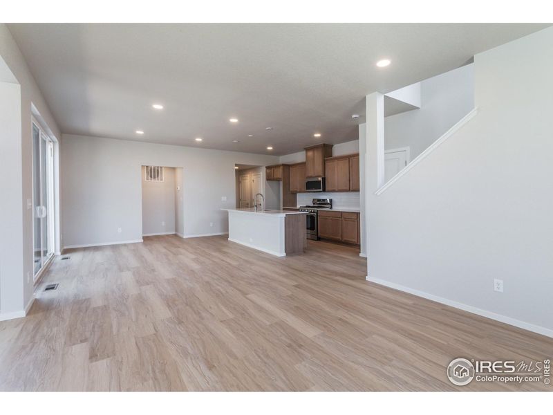 LIVING AND DINING ROOM