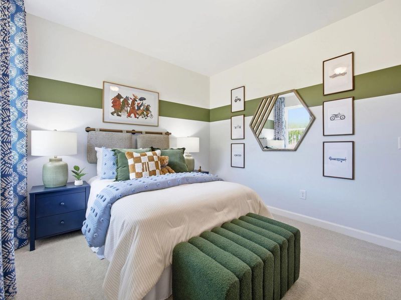 Representative furnished interior of a home built from the The Ashport G by Davidson Homes LLC in Enclave at Belmont, Belmont (Image 35).