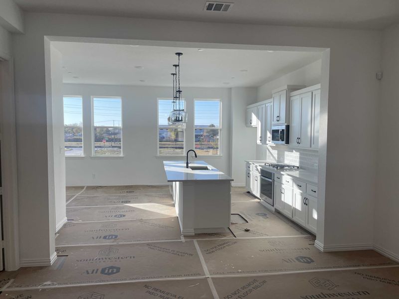 Kitchen Construction Progress