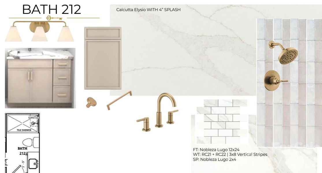 Sample of building materials used in homes in Bella Ridge, Fort Mill (Image 26).