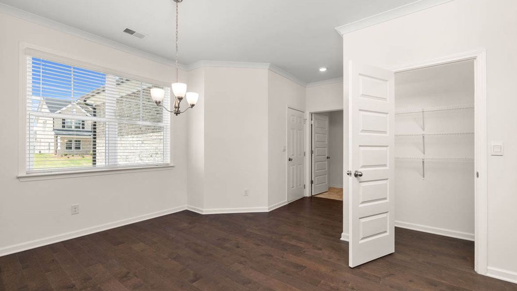 Representative unfurnished interior of a home built from the Marlene by D.R. Horton in Evergreen Crossing, Locust Grove (Image 26). Representative unfurnished interior of a home built from the Marlene by D.R. Horton in Evergreen Crossing, Locust Grove (Image 26).