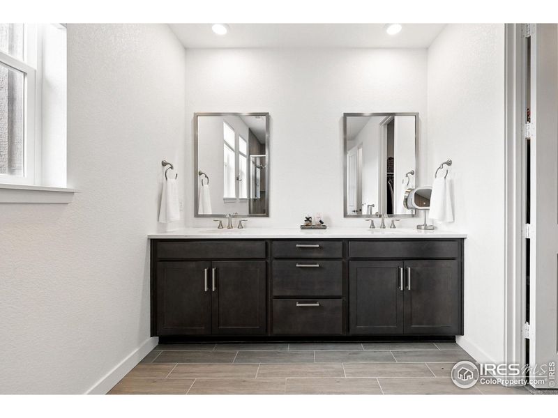 Primary Bath Double Sinks