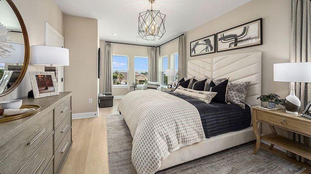 Furnished interior view inside a new home in Seahaven, Punta Gorda (Image 10).