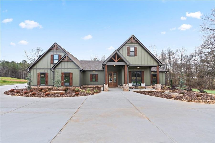 Front exterior of a new home in , Carrollton, GA, highlighting curb appeal (Image 27). Front exterior of a new home in , Carrollton, GA, highlighting curb appeal (Image 27).