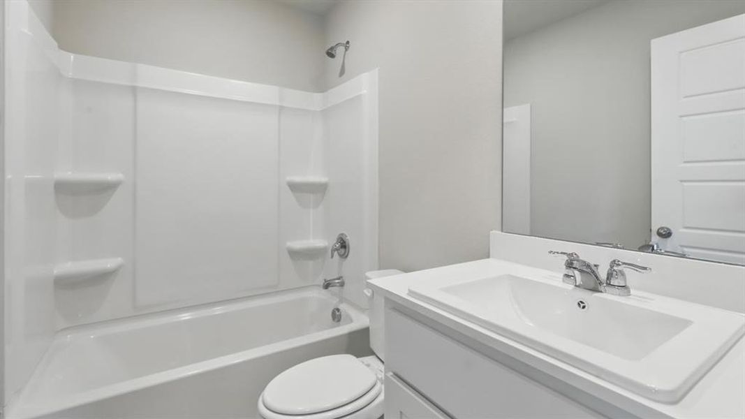 Furnished interior view inside a new home in Orchard Village, Fort Worth (Image 11). Furnished interior view inside a new home in Orchard Village, Fort Worth (Image 11).