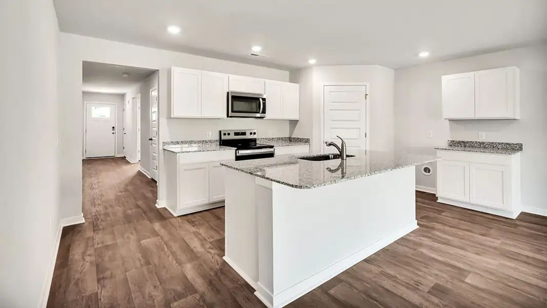 Furnished interior view inside a new home in Caspian Ridge, Richlands (Image 4).