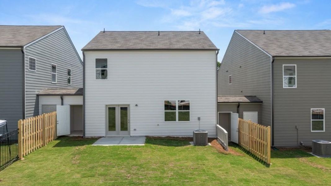Exterior details and patio area of a home in Rolling Meadows, Jasper (Image 4).