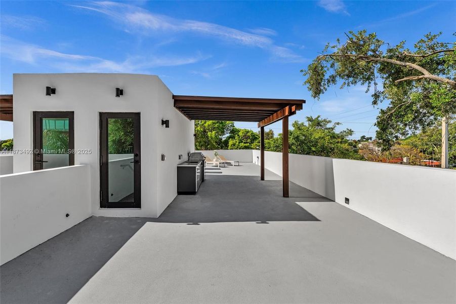Front exterior of a new home in , Miami, FL, highlighting curb appeal (Image 24). Front exterior of a new home in , Miami, FL, highlighting curb appeal (Image 24).