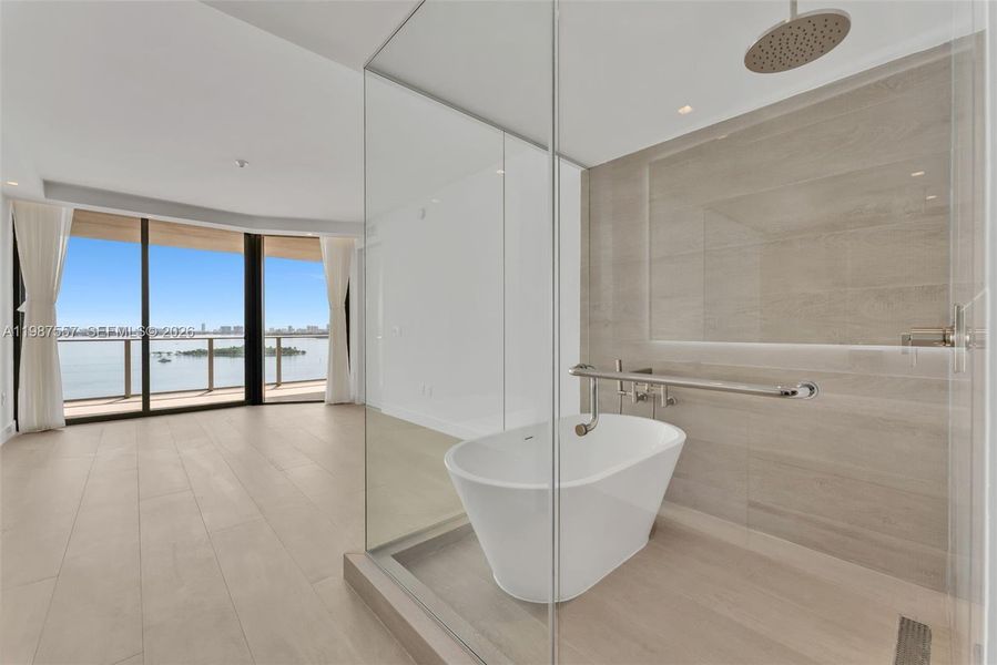 Furnished interior view inside a new home in Aria Reserve, Miami (Image 13).