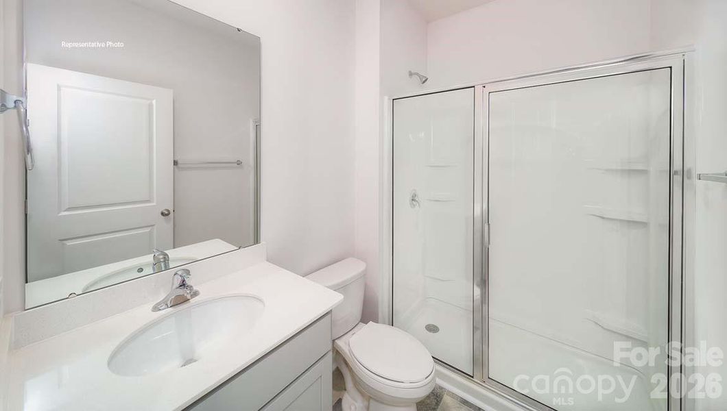 Furnished interior view inside a new home in Wallace Springs, Statesville (Image 14).