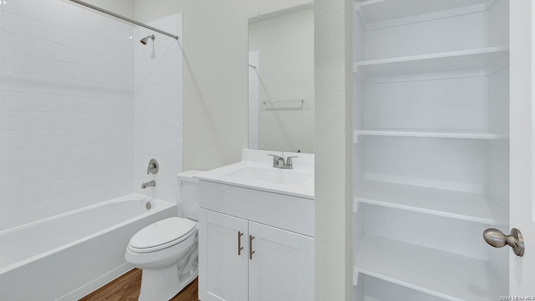 Furnished interior view inside a new home in Paramount, Kyle (Image 10).