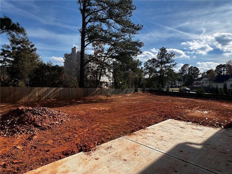 Site preparation for new homesites in Hickory Heights, Acworth (Image 52).