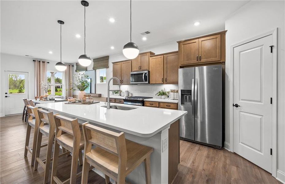 Furnished interior view inside a new home in Berkeley Mill, Cumming (Image 16).