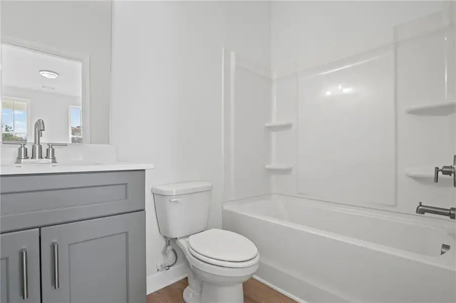 Furnished interior view inside a new home in The Village at River Green, Canton (Image 7).