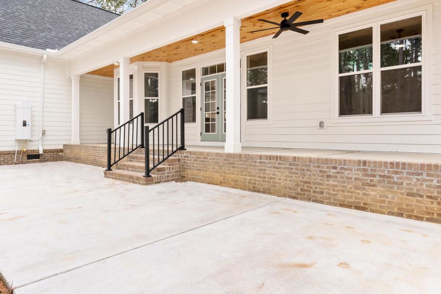 Exterior details and patio area of a home in , Elloree (Image 20). Exterior details and patio area of a home in , Elloree (Image 20).
