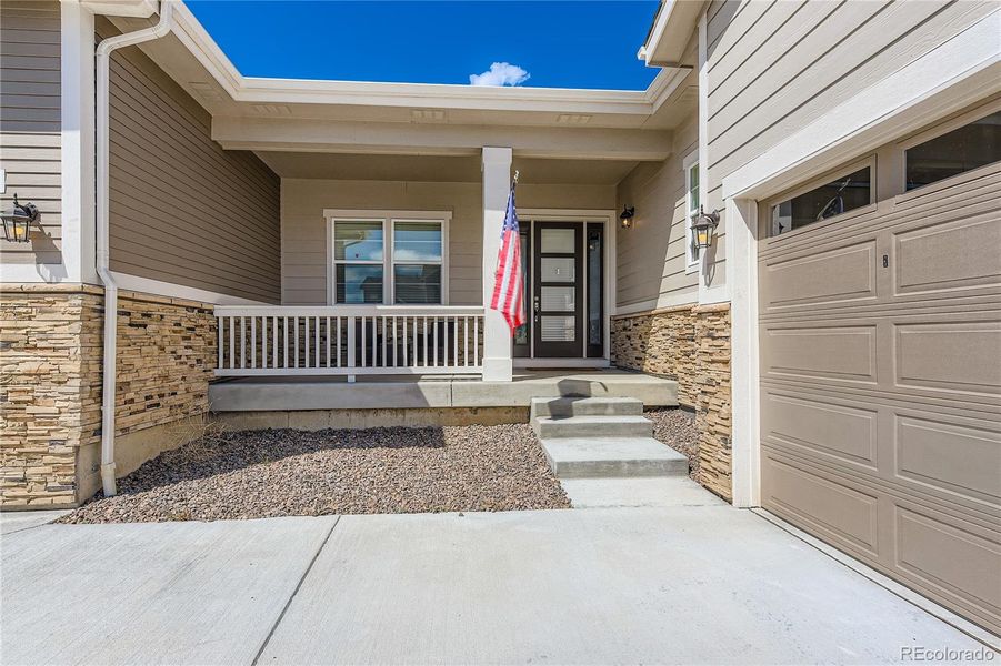 Exterior details and patio area of a home in , Castle Rock (Image 2).