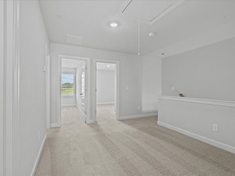 Spacious, unfurnished interior of a new home in Northbrook Village Townes, Taylors (Image 12).