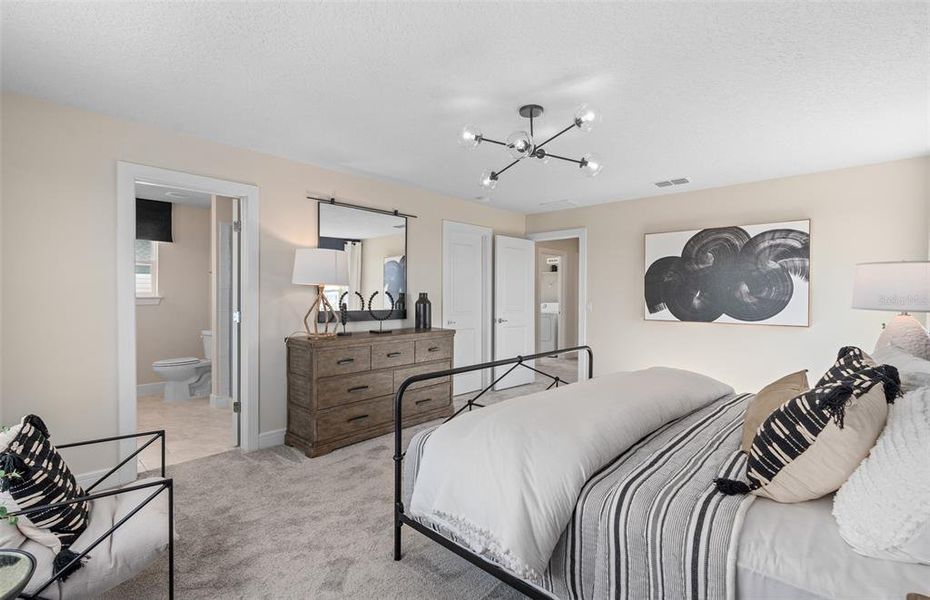 Furnished interior view inside a new home in Tohoqua, Kissimmee (Image 13).