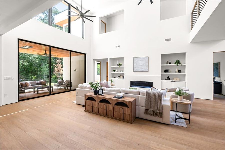 Furnished interior view inside a new home in , Decatur (Image 6).