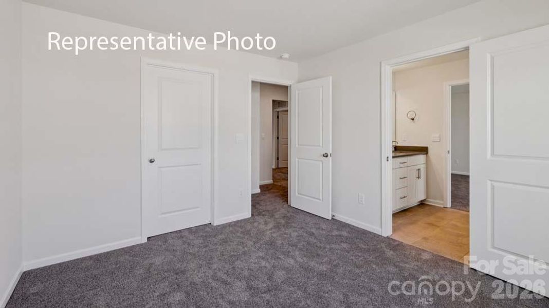 Spacious, unfurnished interior of a new home in Sanctuary at Southgate, Indian Trail (Image 38).