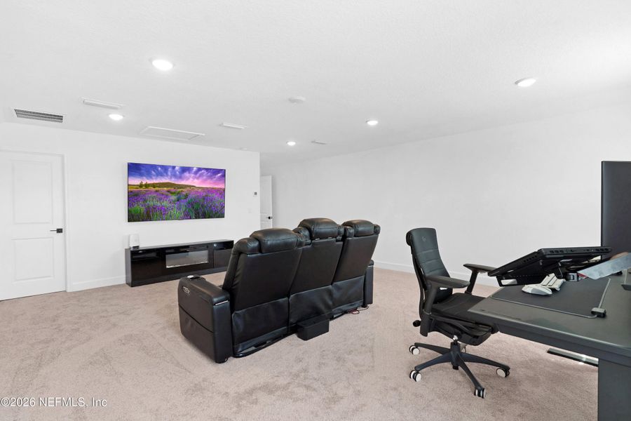 Furnished interior view inside a new home in TrailMark, St. Augustine (Image 6).