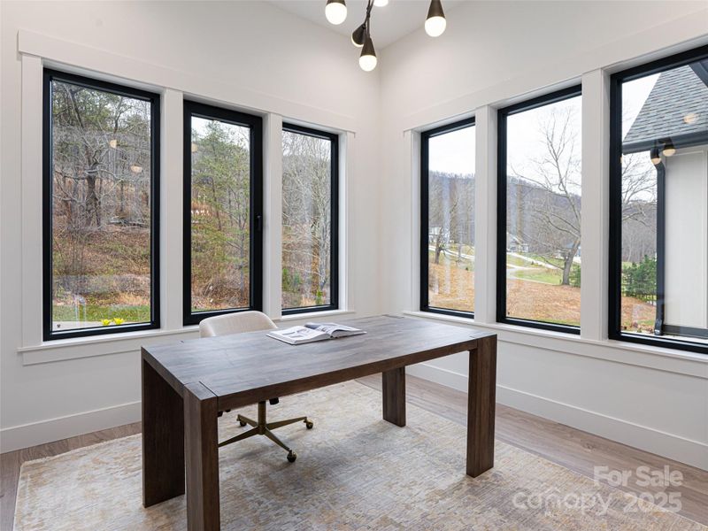 Furnished interior view inside a new home in , Candler (Image 15). Furnished interior view inside a new home in , Candler (Image 15).