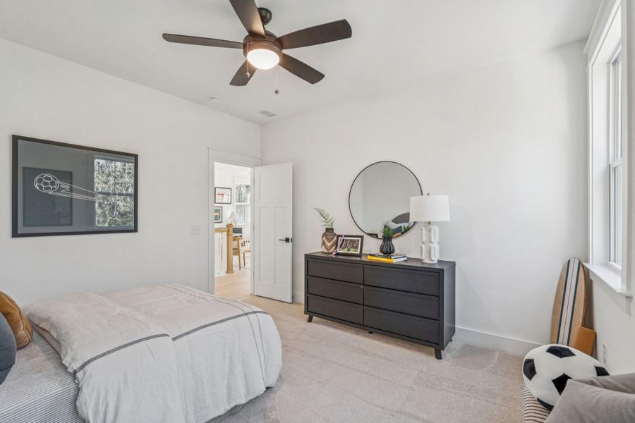 Furnished interior view inside a new home in Waterloo Estates, Johns Island (Image 61).