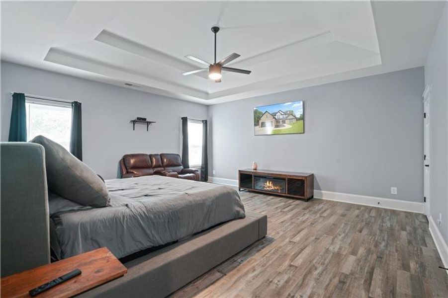 Furnished interior view inside a new home in , Acworth (Image 32). Furnished interior view inside a new home in , Acworth (Image 32).