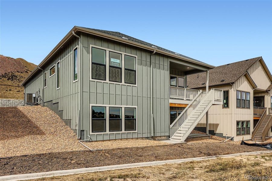 Exterior details and patio area of a home in Hillside at Castle Rock, Castle Rock (Image 22). Exterior details and patio area of a home in Hillside at Castle Rock, Castle Rock (Image 22).