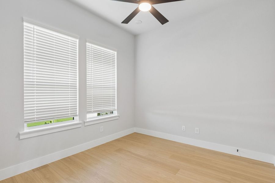 Spacious, unfurnished interior of a new home in Rainwater Crossing, Celina (Image 23).