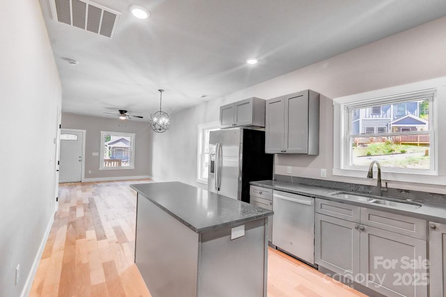 Furnished interior view inside a new home in , Asheville (Image 12).