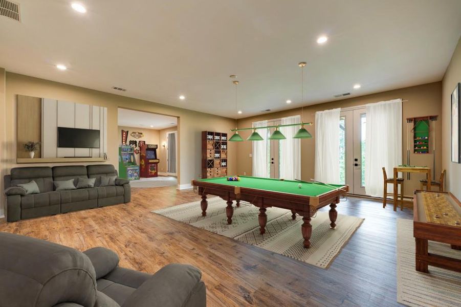 Furnished interior view inside a new home in , Ellijay (Image 10). Furnished interior view inside a new home in , Ellijay (Image 10).