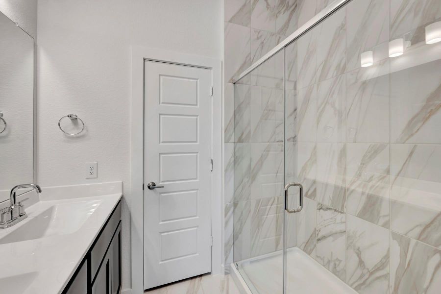 Furnished interior view inside a new home in Summerview, Fulshear (Image 9).