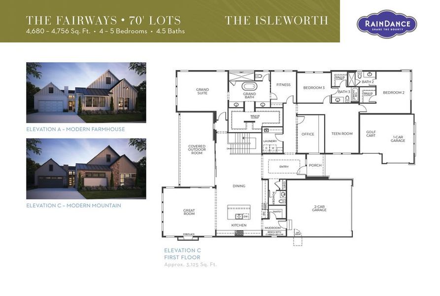 The Isleworth Floor Plan