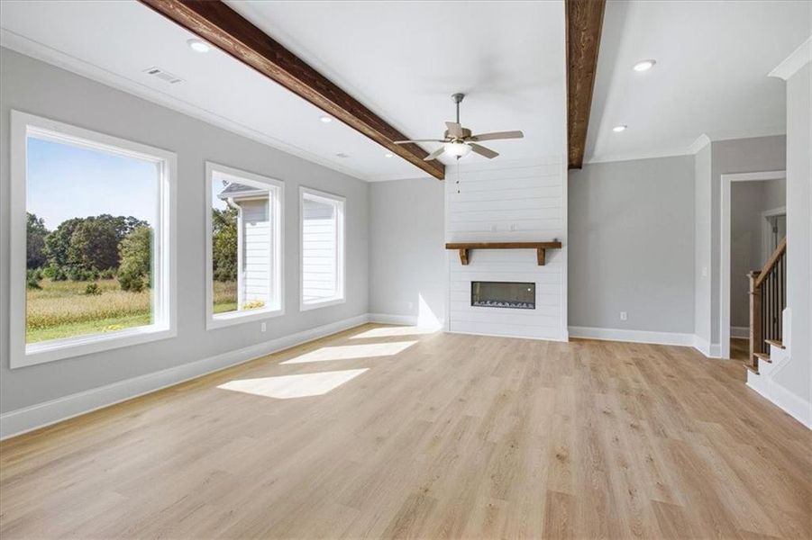 Spacious, unfurnished interior of a new home in , Hampton (Image 45). Spacious, unfurnished interior of a new home in , Hampton (Image 45).