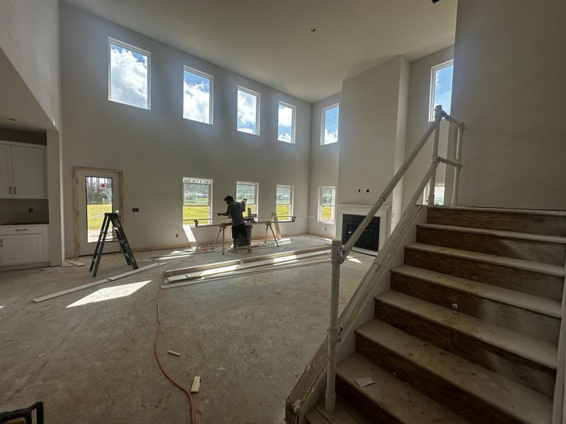 In-progress construction of a new home in Watson Hill, Summerville, SC (Image 51).