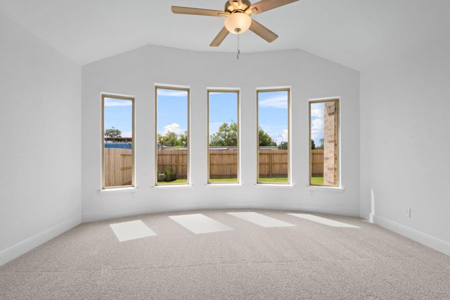 Spacious, unfurnished interior of a new home in Coastal Point, League City (Image 31).