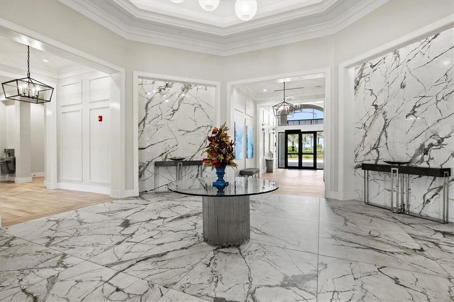 Furnished interior view inside a new home in , Nokomis (Image 45).