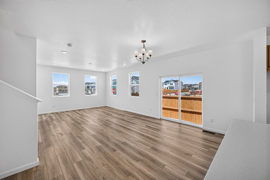 Spacious, unfurnished interior of a new home in Sky Ranch, Watkins (Image 12). Spacious, unfurnished interior of a new home in Sky Ranch, Watkins (Image 12).