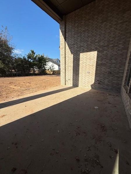 Exterior details and patio area of a home in Colton, Montgomery (Image 3). Exterior details and patio area of a home in Colton, Montgomery (Image 3).