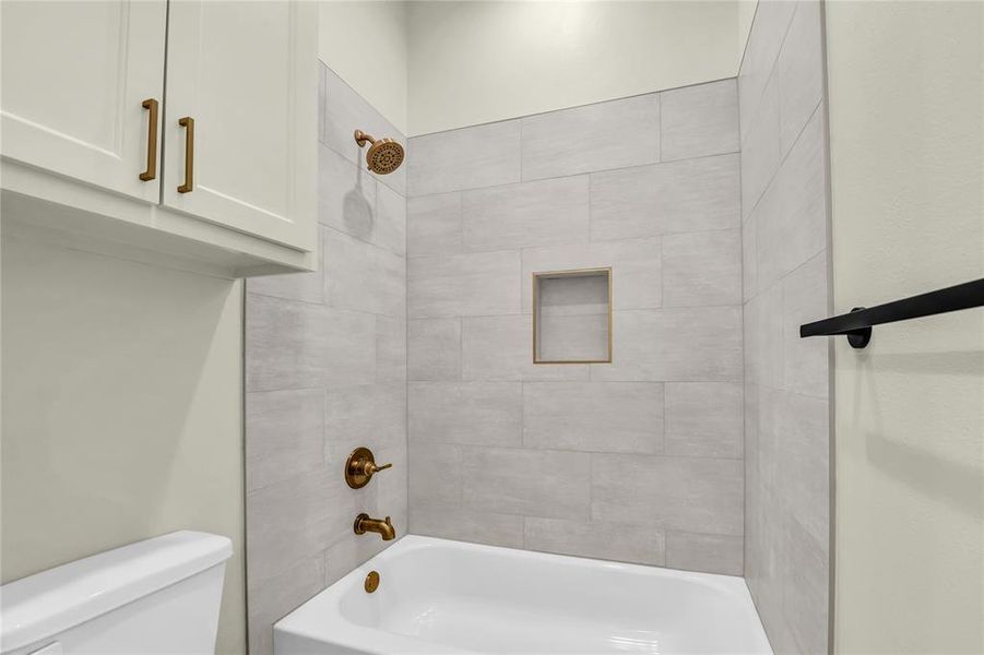 Furnished interior view inside a new home in , Aledo (Image 12).