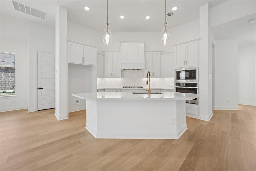 Furnished interior view inside a new home in Elements at Viridian - Garden Series, Arlington (Image 12).