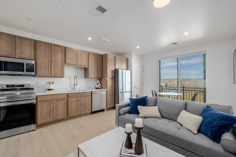 Furnished interior view inside a new home in The Scene at Sloan's Lake, Denver (Image 4).
