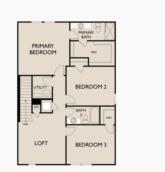 2D floor plan layout of this home in Stonebrooke, Conroe, TX (Image 5). 2D floor plan layout of this home in Stonebrooke, Conroe, TX (Image 5).