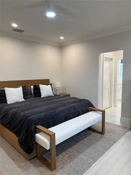 Furnished interior view inside a new home in , Port Charlotte (Image 16). Furnished interior view inside a new home in , Port Charlotte (Image 16).