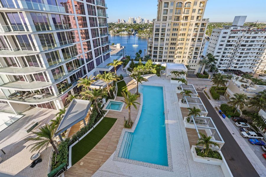 Lap Pool View Lap Pool View