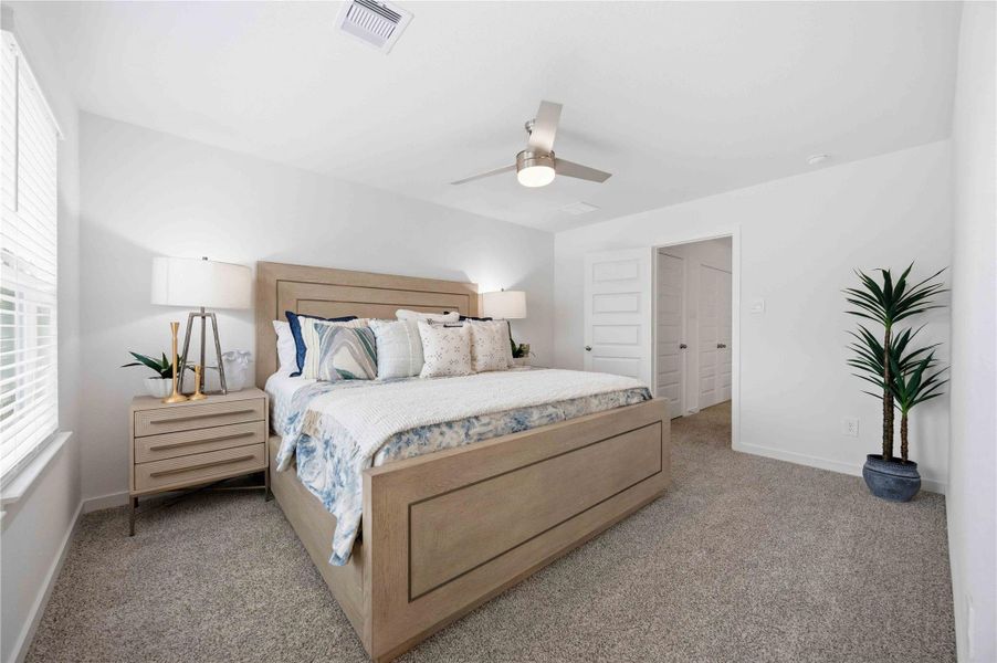 Furnished interior view inside a new home in Wheatley Oaks, Houston (Image 6). Furnished interior view inside a new home in Wheatley Oaks, Houston (Image 6).