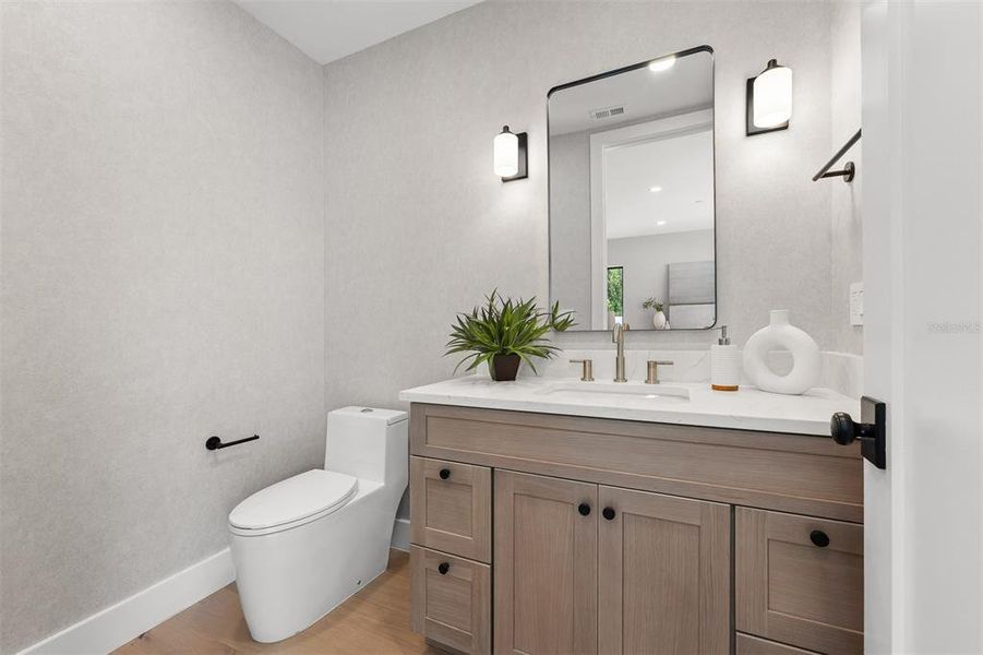 Furnished interior view inside a new home in , Orlando (Image 16).